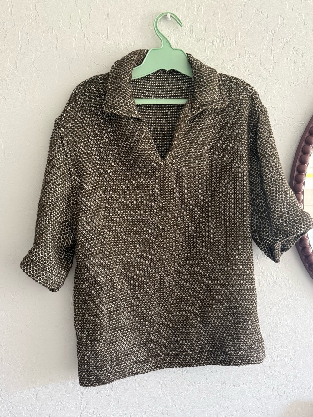 Zara knitted shirt size M